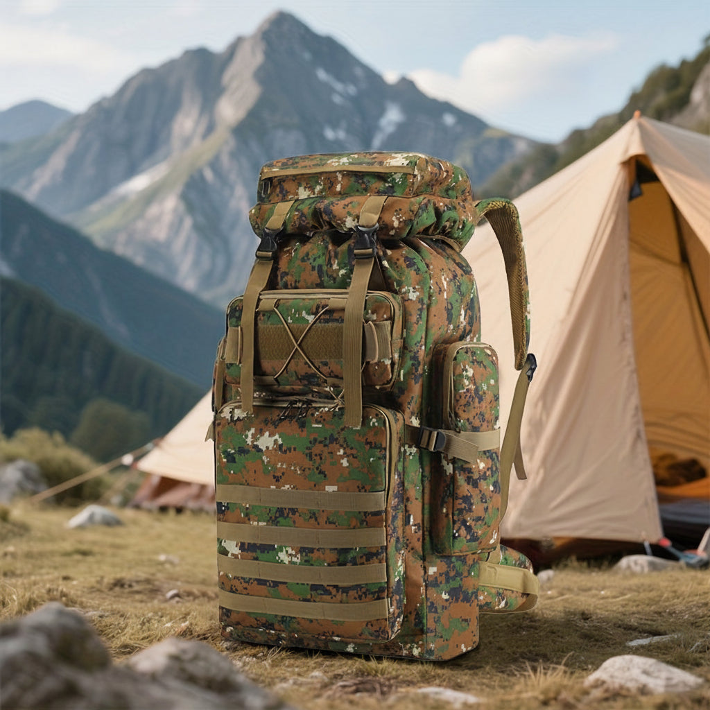 Zaino tattico Explorer Series — ampio spazio, chiusura con cerniera