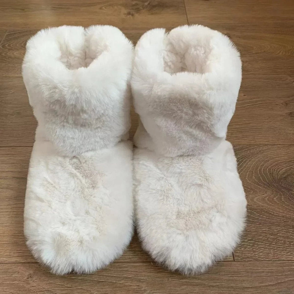 Plyšové zimní pantofle CozyNest — hřejivá vnitřní podšívka, měkká odpružená podrážka