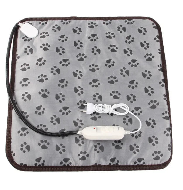 CozyPelt elektrisk värmematta för husdjur – justerbar temperaturkontroll, slitstark vattentät yta