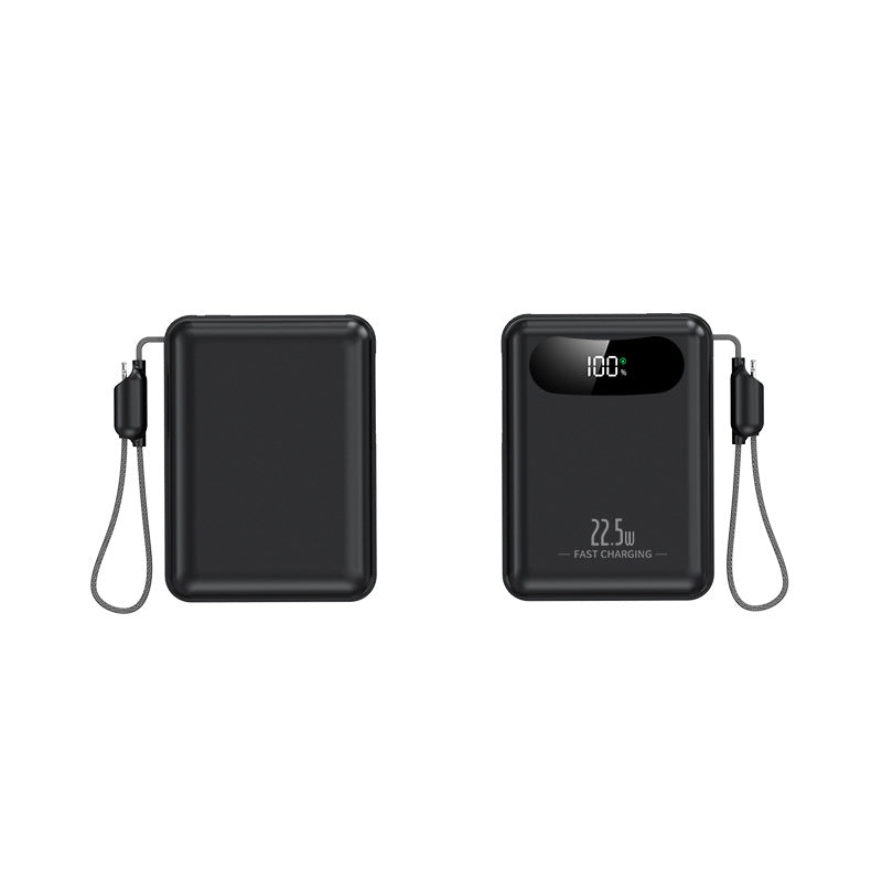 22.5W Quick Charge Compact Charger — Digital Battery Display, Wall Adapter