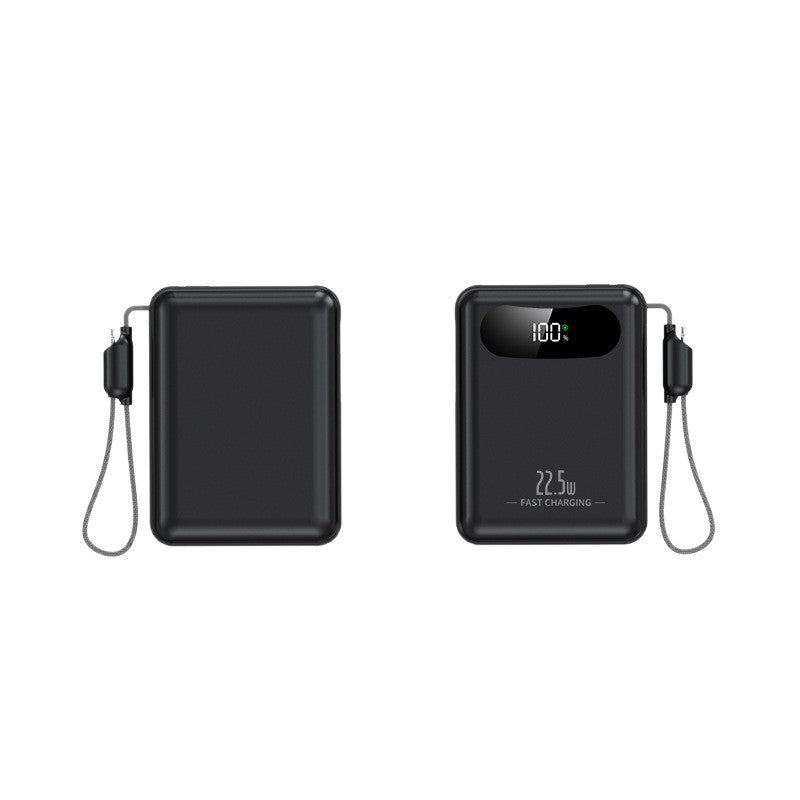 22.5W Quick Charge Compact Charger — Digital Battery Display, Wall Adapter