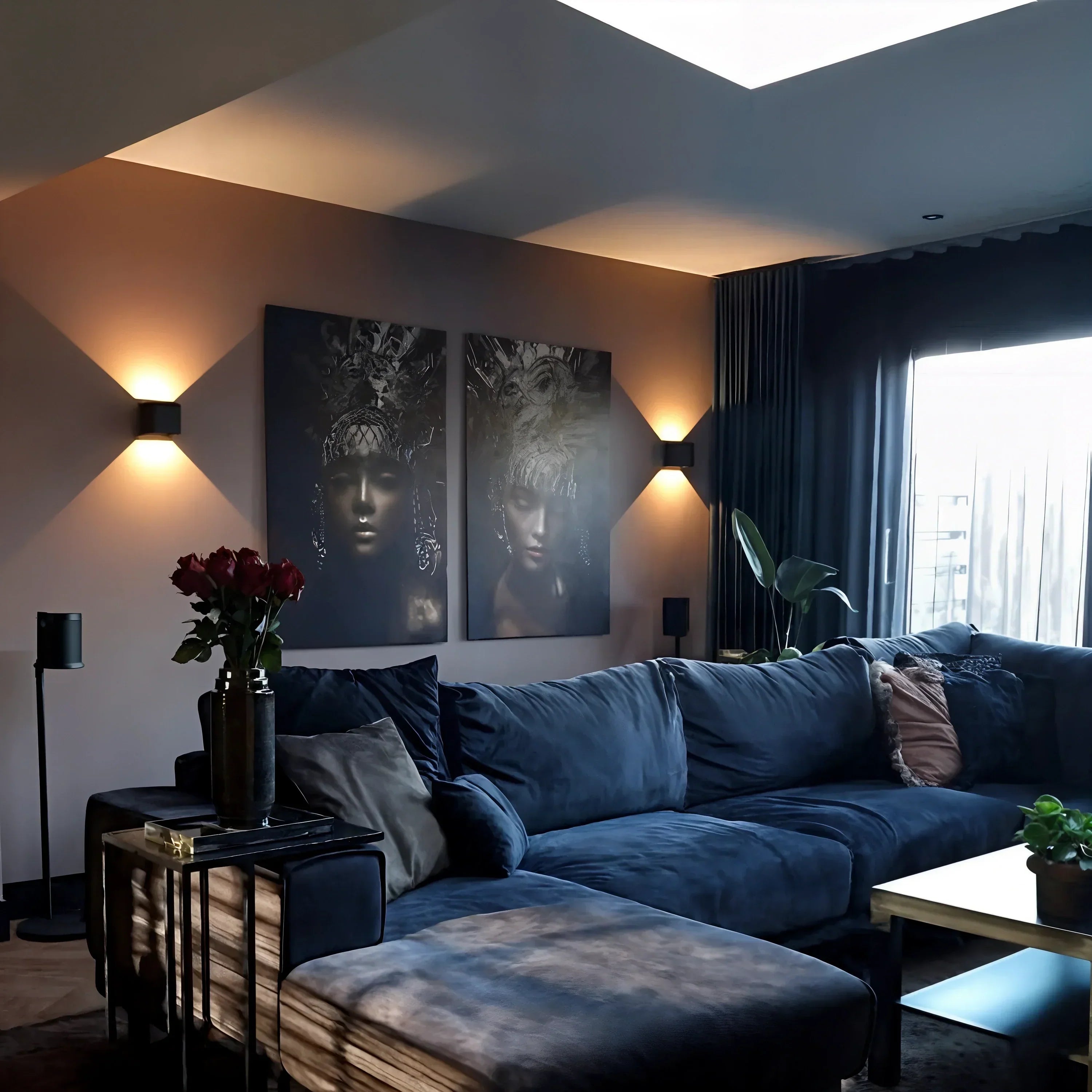 LumaNova Motion Sensor Wall Lamp, Adjustable And Elegant Contemporary Fixture For Any Space Anywhere