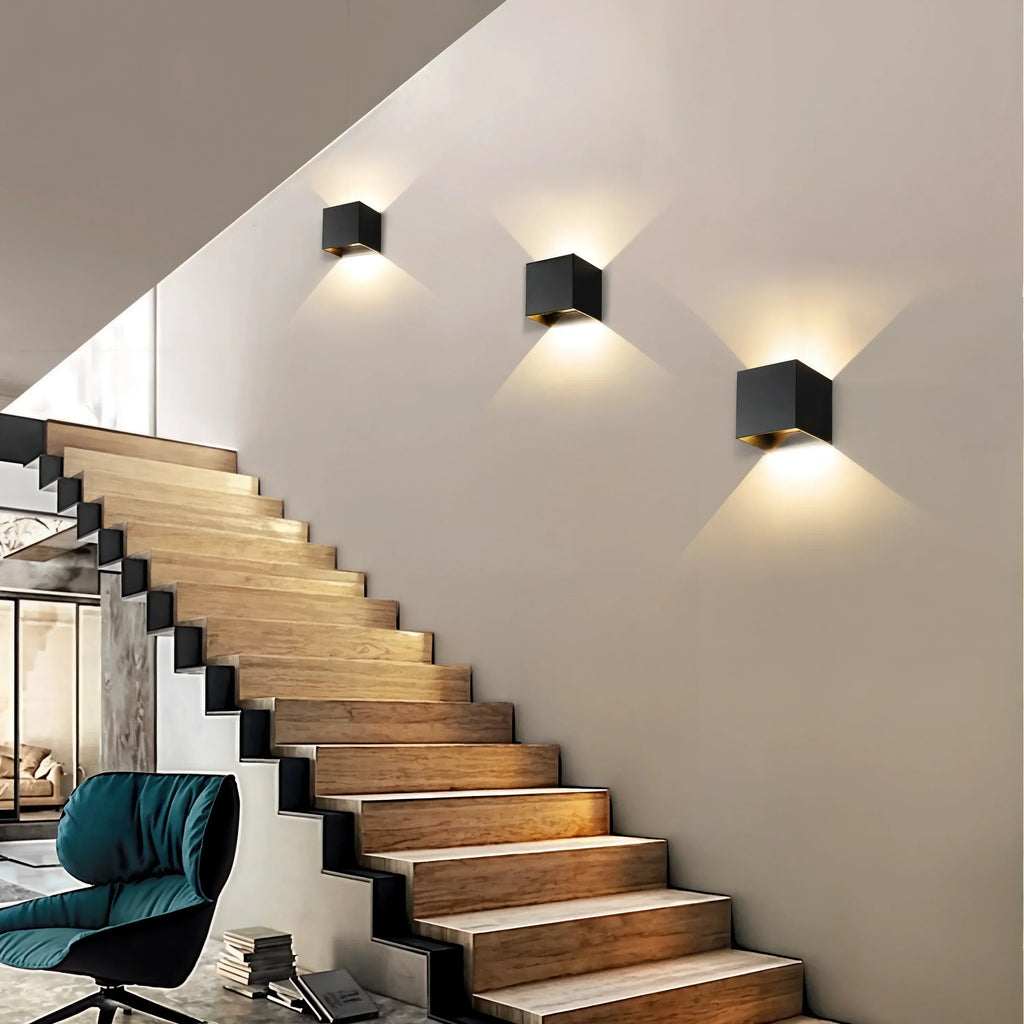 LumaNova Motion Sensor Wall Lamp, Adjustable And Elegant Contemporary Fixture For Any Space Anywhere