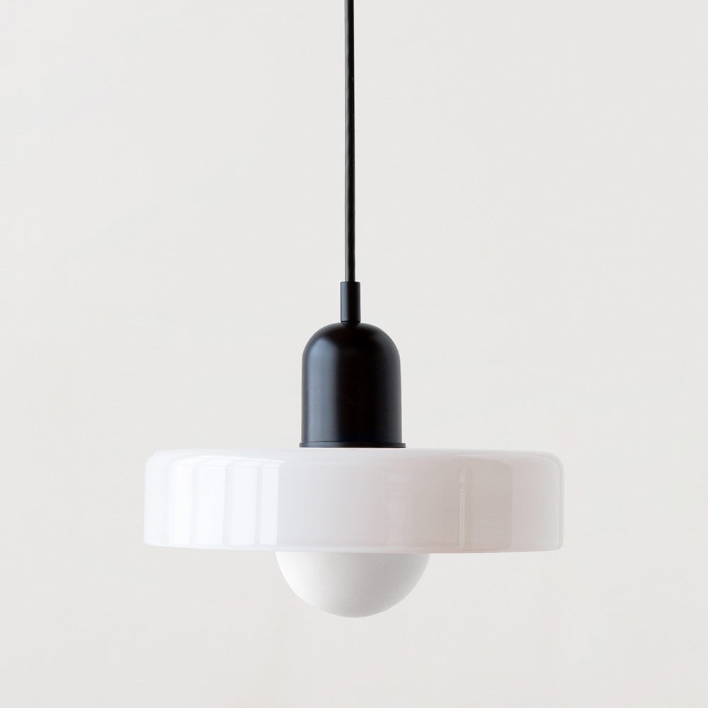 AstraLume Colored Glass Ceiling Fixture Inspired By Bauhaus For Indoor Living Spaces