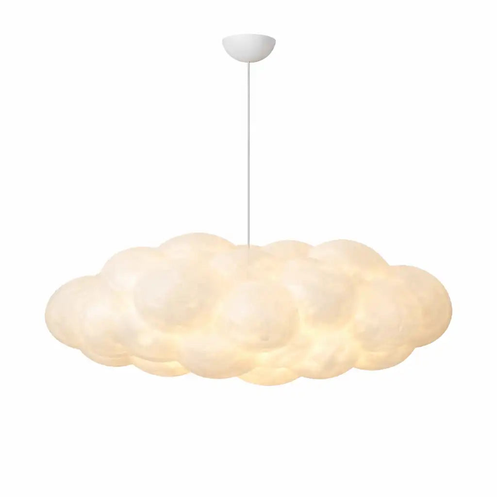 Contemporary Pendant Light With Cloudlike Silhouette For Dining Rooms And Modern Kitchen Areas