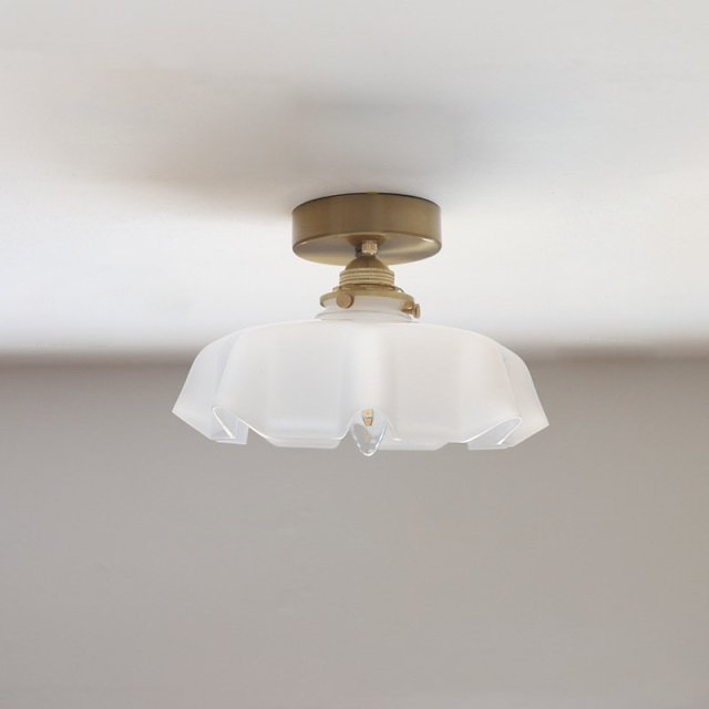 Art Deco Glass Pendant Light With Draped Glass Shade For Elegant Hallway And Living Room Decor