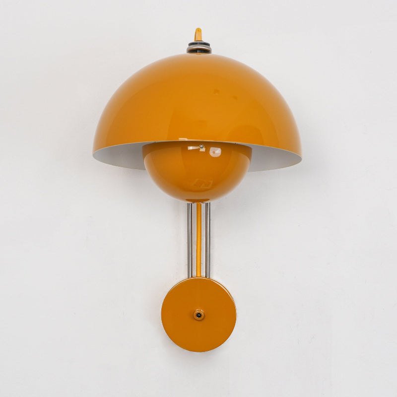 VP9 Wall Lamp With Double Dome Design In 13 Colors, Dimmable E26/E27