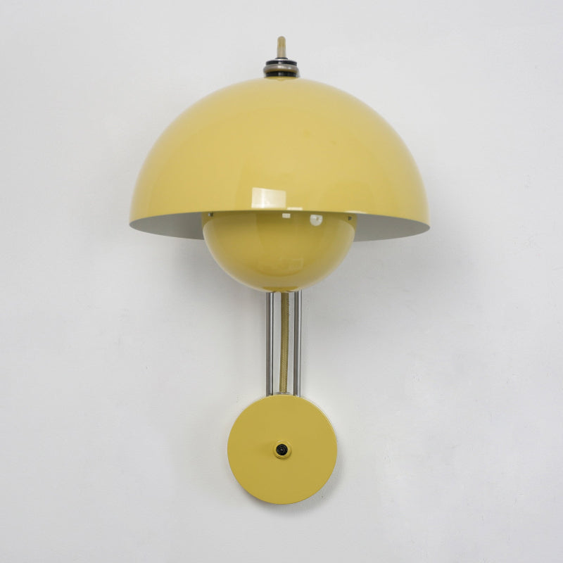 VP9 Wall Lamp With Double Dome Design In 13 Colors, Dimmable E26/E27