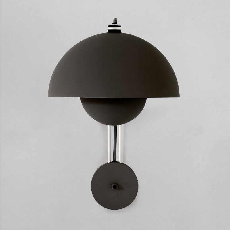 VP9 Wall Lamp With Double Dome Design In 13 Colors, Dimmable E26/E27