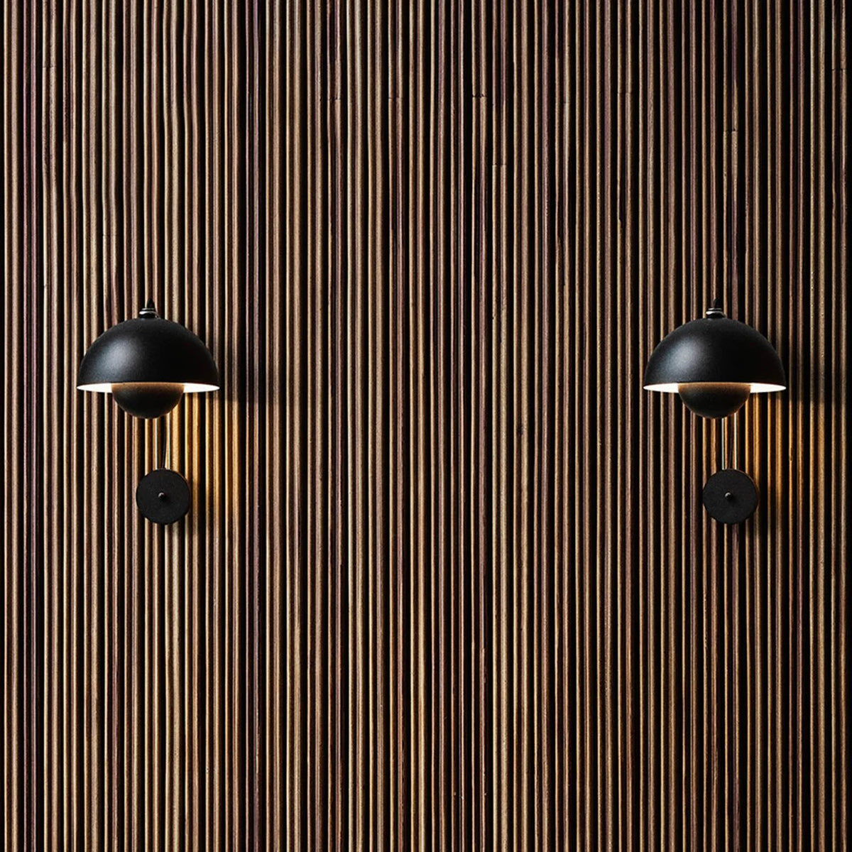 VP9 Wall Lamp With Double Dome Design In 13 Colors, Dimmable E26/E27