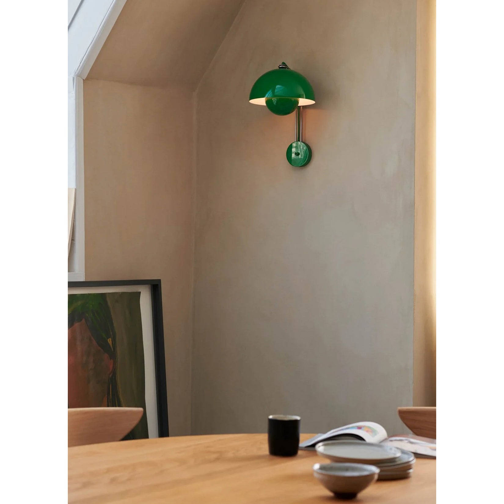 VP9 Wall Lamp With Double Dome Design In 13 Colors, Dimmable E26/E27