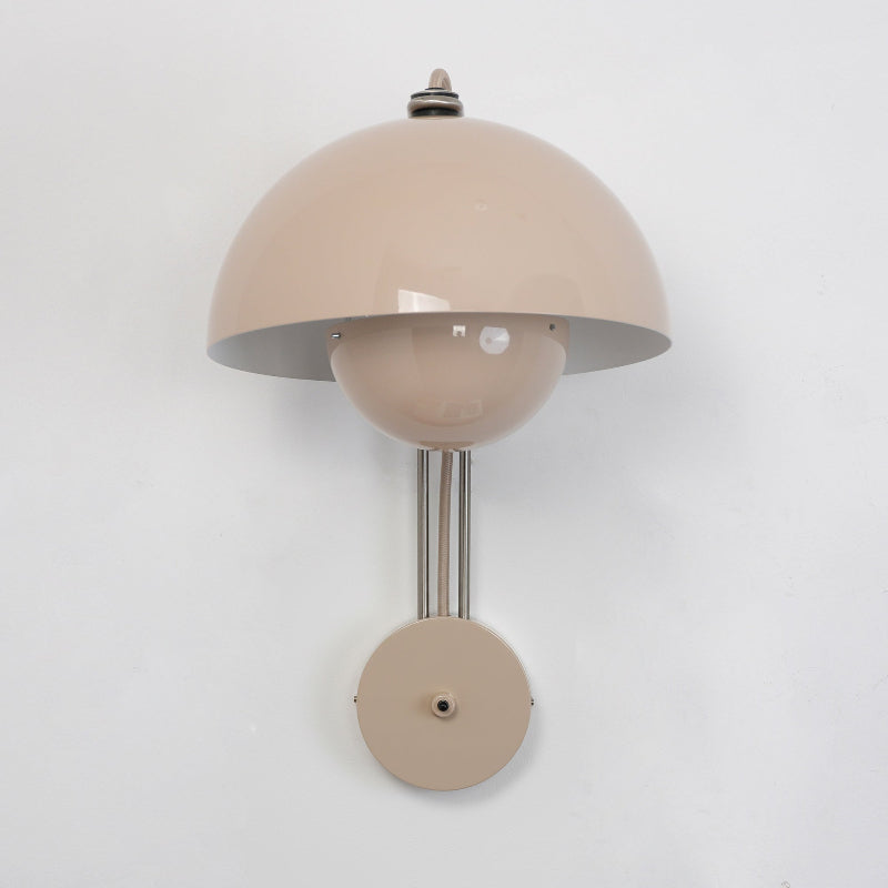 VP9 Wall Lamp With Double Dome Design In 13 Colors, Dimmable E26/E27
