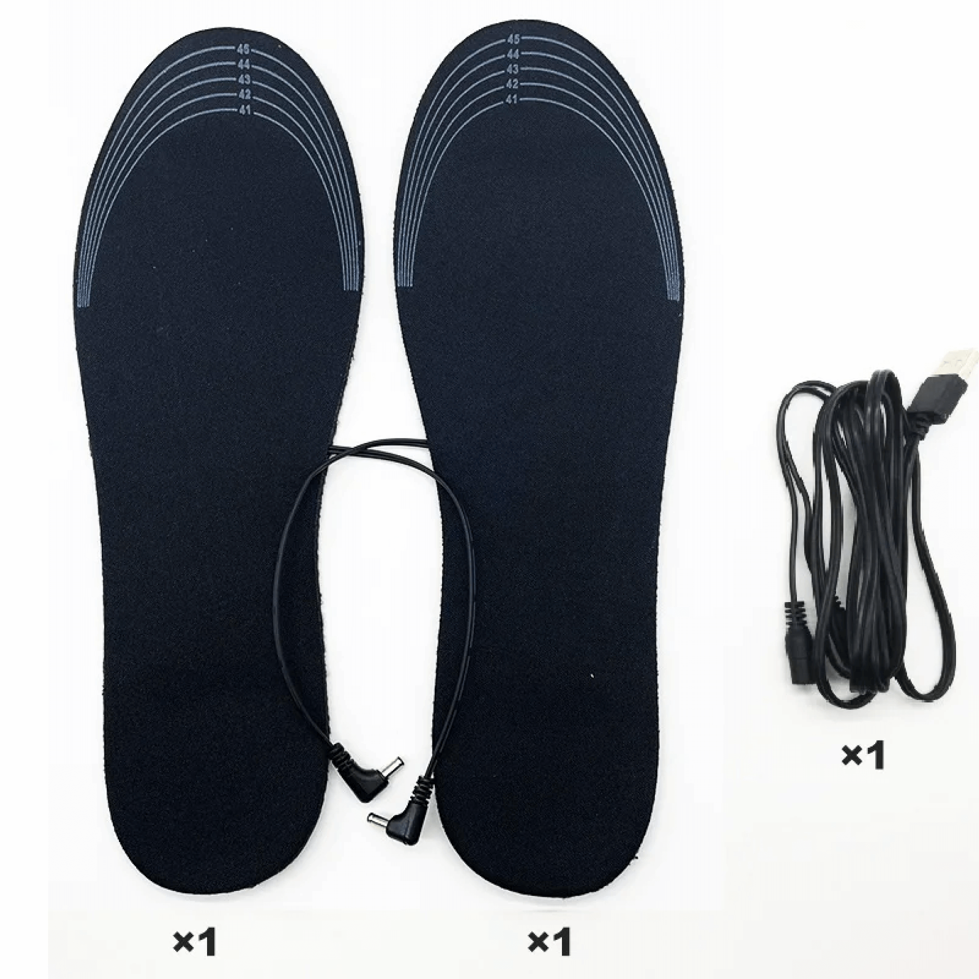 Rechargeable USB Heated Insoles For Work Shoes And Boots