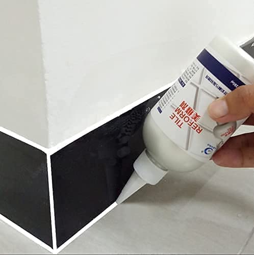 250ml bílý fix na opravu spár na dlaždicích, voděodolný a odolný proti plísním