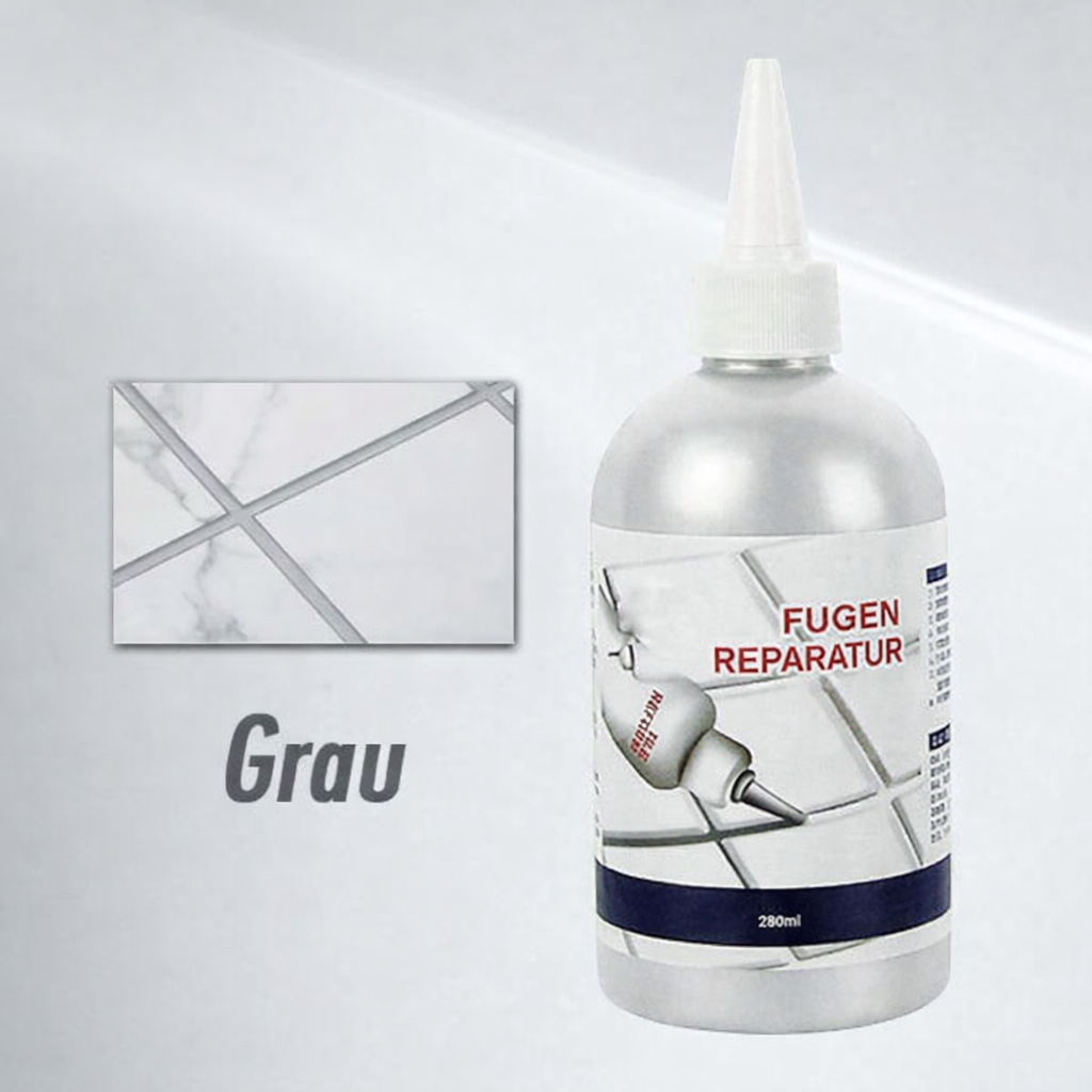 250ml bílý fix na opravu spár na dlaždicích, voděodolný a odolný proti plísním