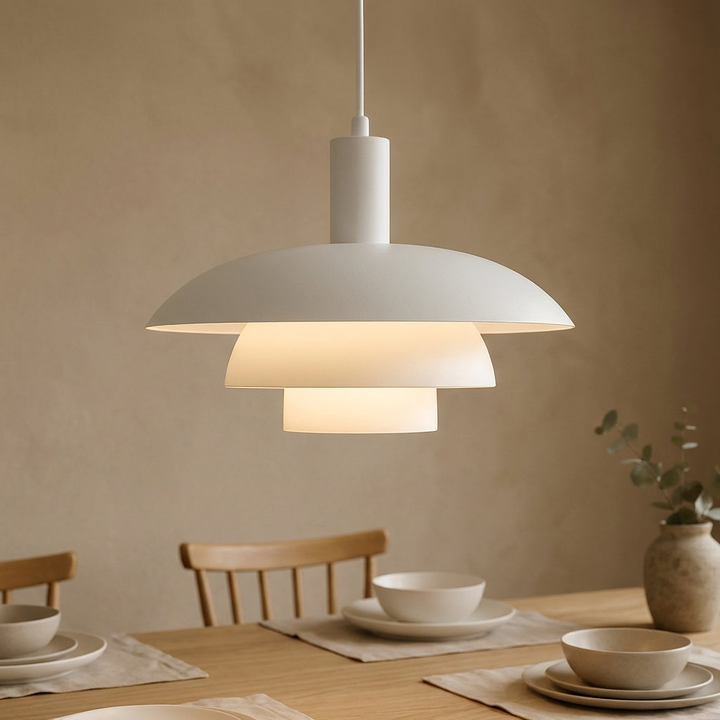 Nordale Danish Minimalist Pendant Light For Indoor Spaces Ideal Over Dining Tables Kitchen Islands And Living Rooms