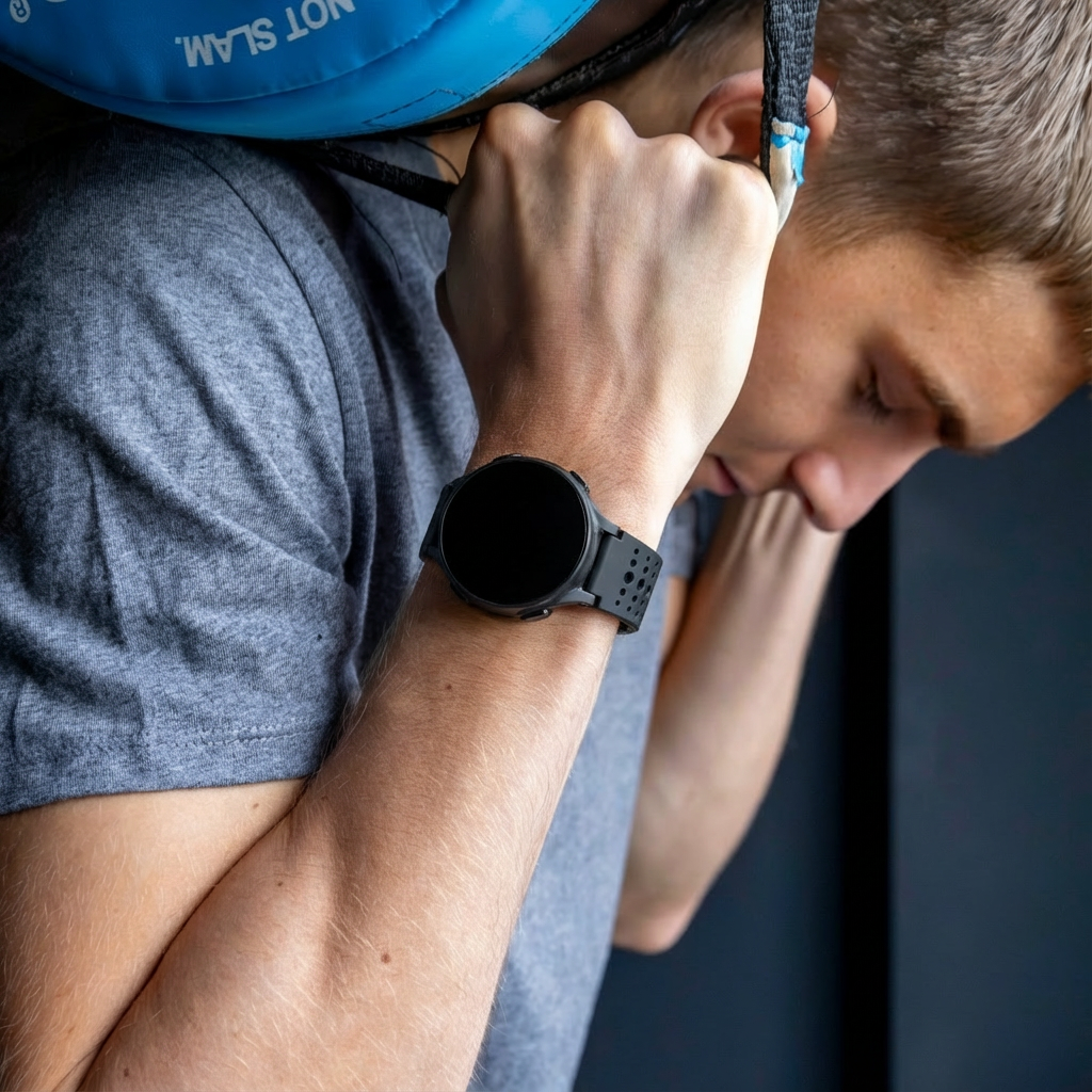 Náhradní černý silikonový řemínek k hodinkám Garmin Forerunner 735xt