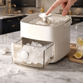 Generador de hielo en cubitos QuikChill — compacto, con conexión eléctrica y para encimera, para enfriamiento instantáneo
