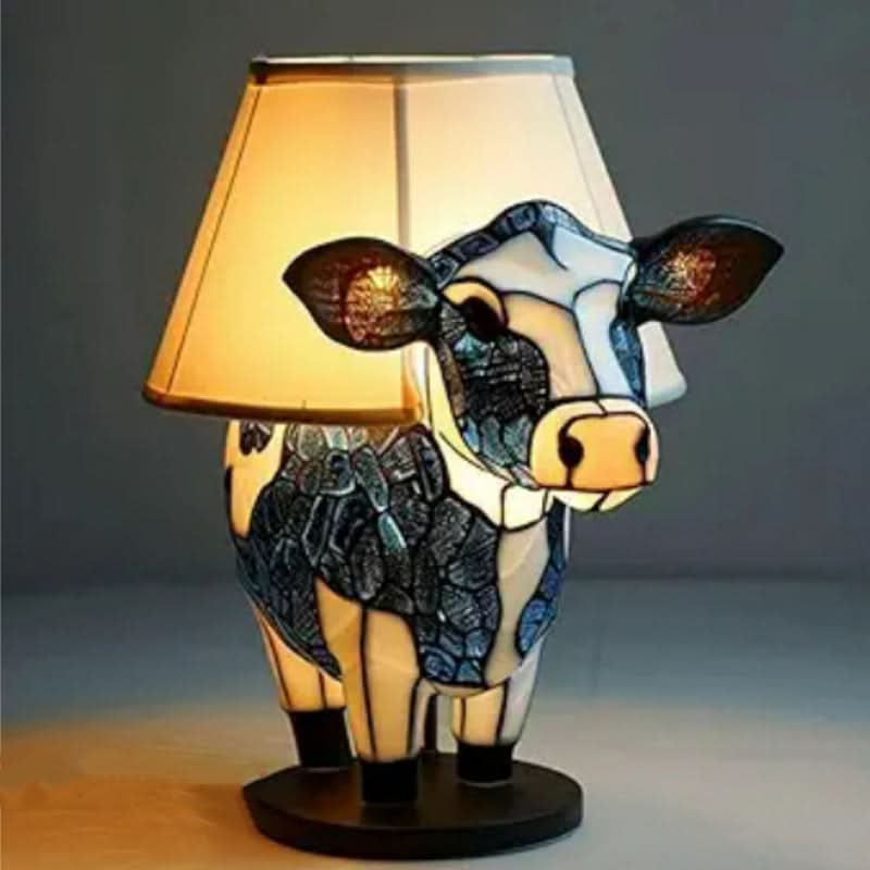 LumaPals LED-nattlampa – 15 cm hög hundrasstaty, USB-driven