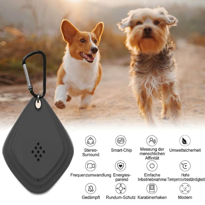 Black And White USB Waterproof Ultrasonic Device For Cats And Dogs