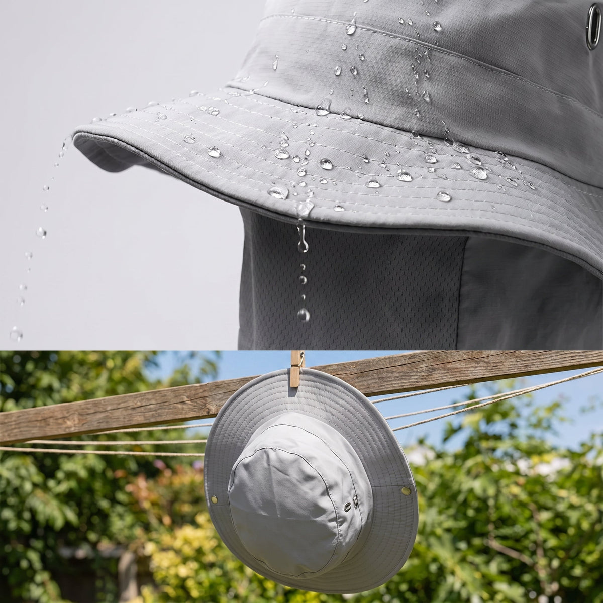 2-in-1 Sun Protection Hat with Removable Face Shield, Cooling Ice-Silk Fabric