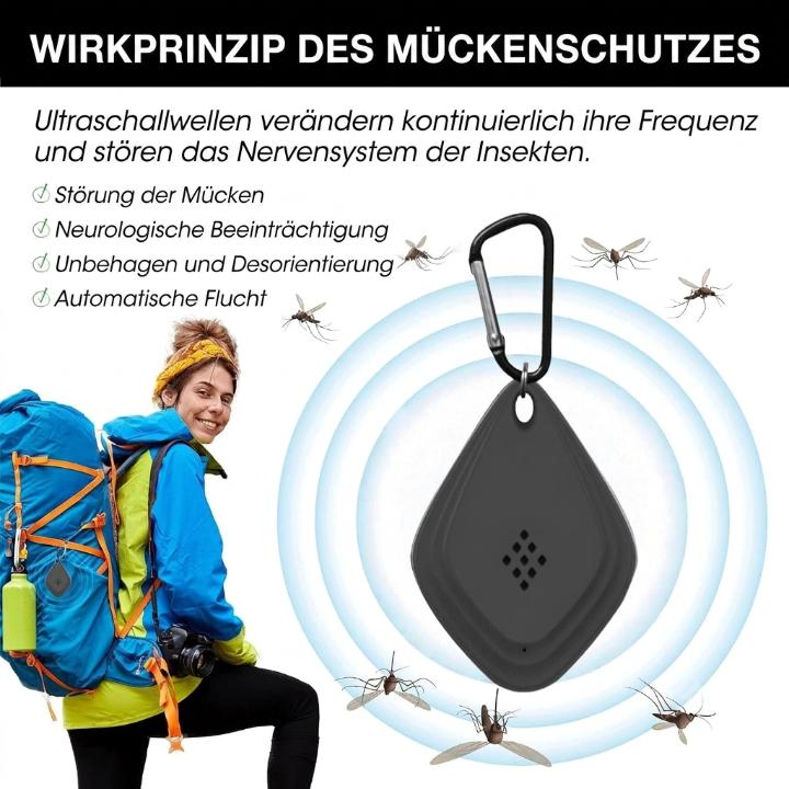 Black And White USB Waterproof Ultrasonic Device For Cats And Dogs