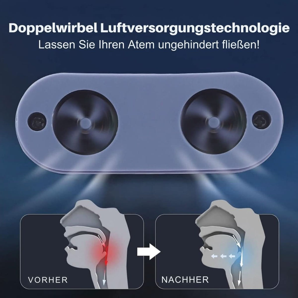 LuminaSleep Compact Nose Breathing Aid — bezmaskowe urządzenie do oddychania przez nos z nawiewem