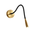 Adjustable Wall Light With A Swivel Arm For Bedroom Bronze Or Black