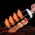 Grillspieß-Set mit Abstreifer (3er-Set) Zorenza