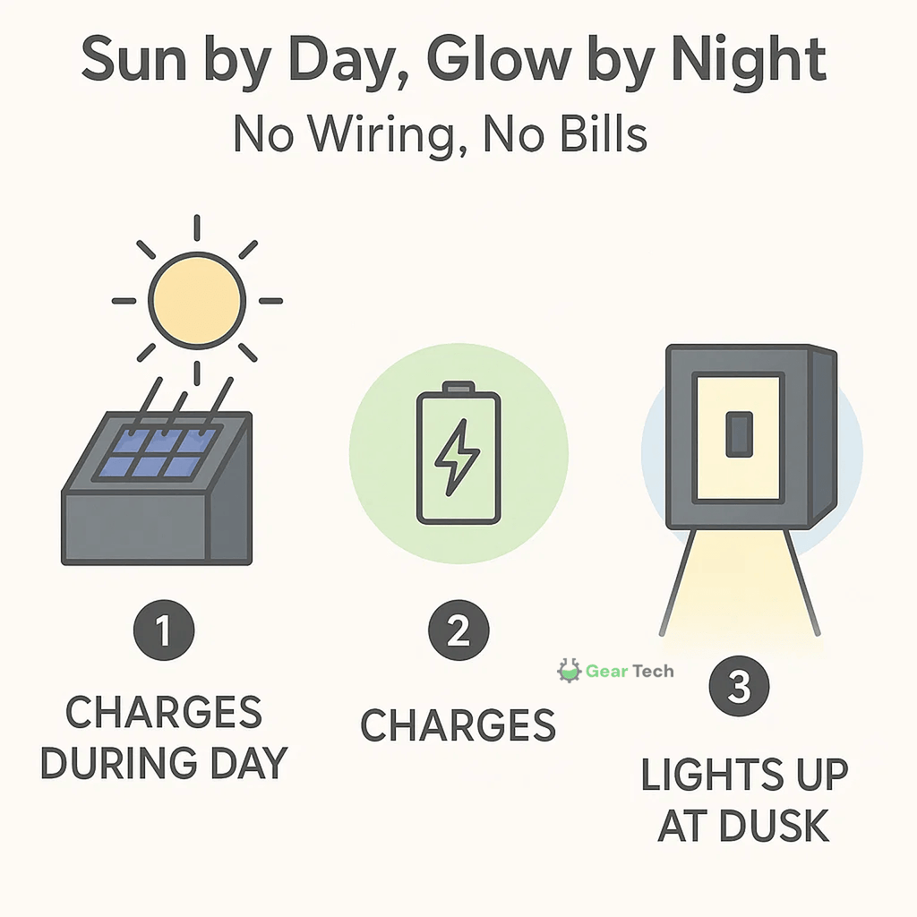 Nexora Wireless Outdoor Solar Wall Lights For Pathways, Patios, And Gardens In Your Outdoor Spaces
