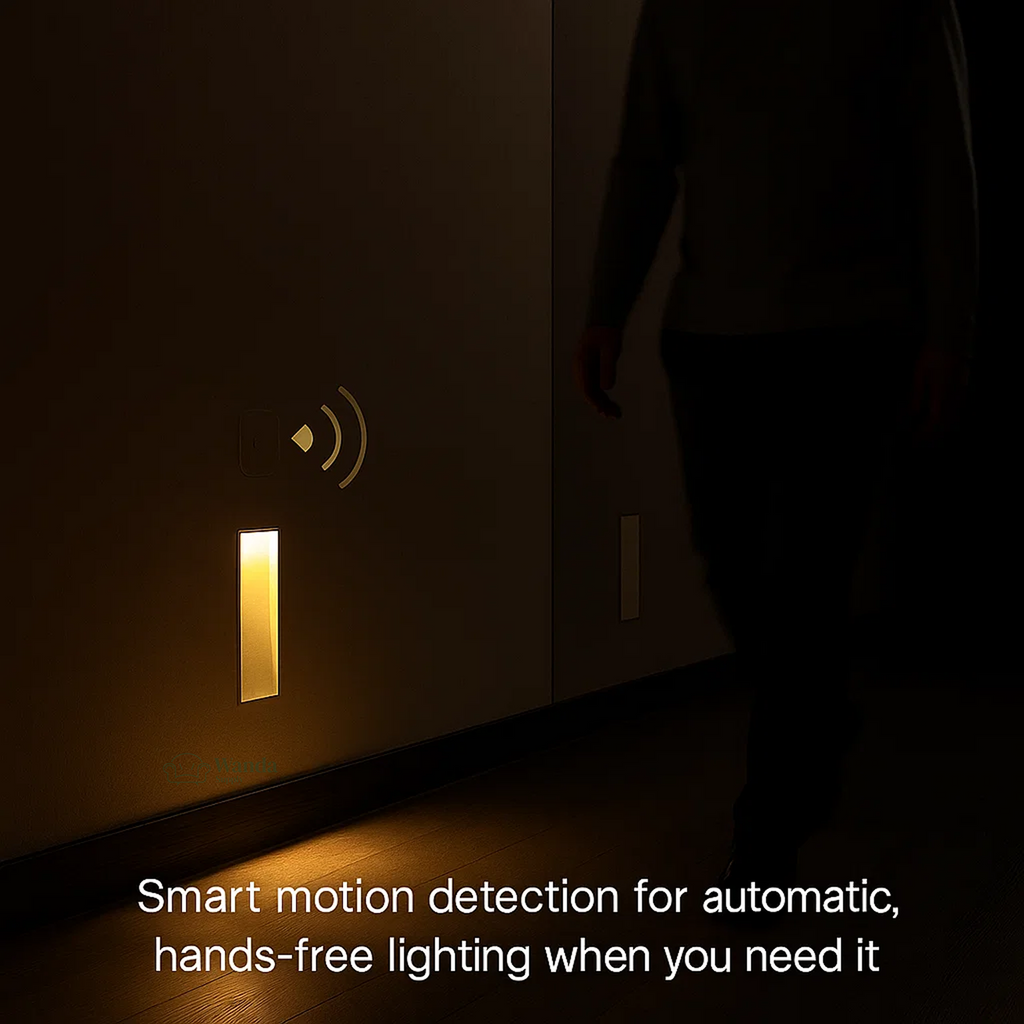 NovaLume Recessed LED Wall Sconces With Motion Sensor For Energy-Efficient Hallway Lighting