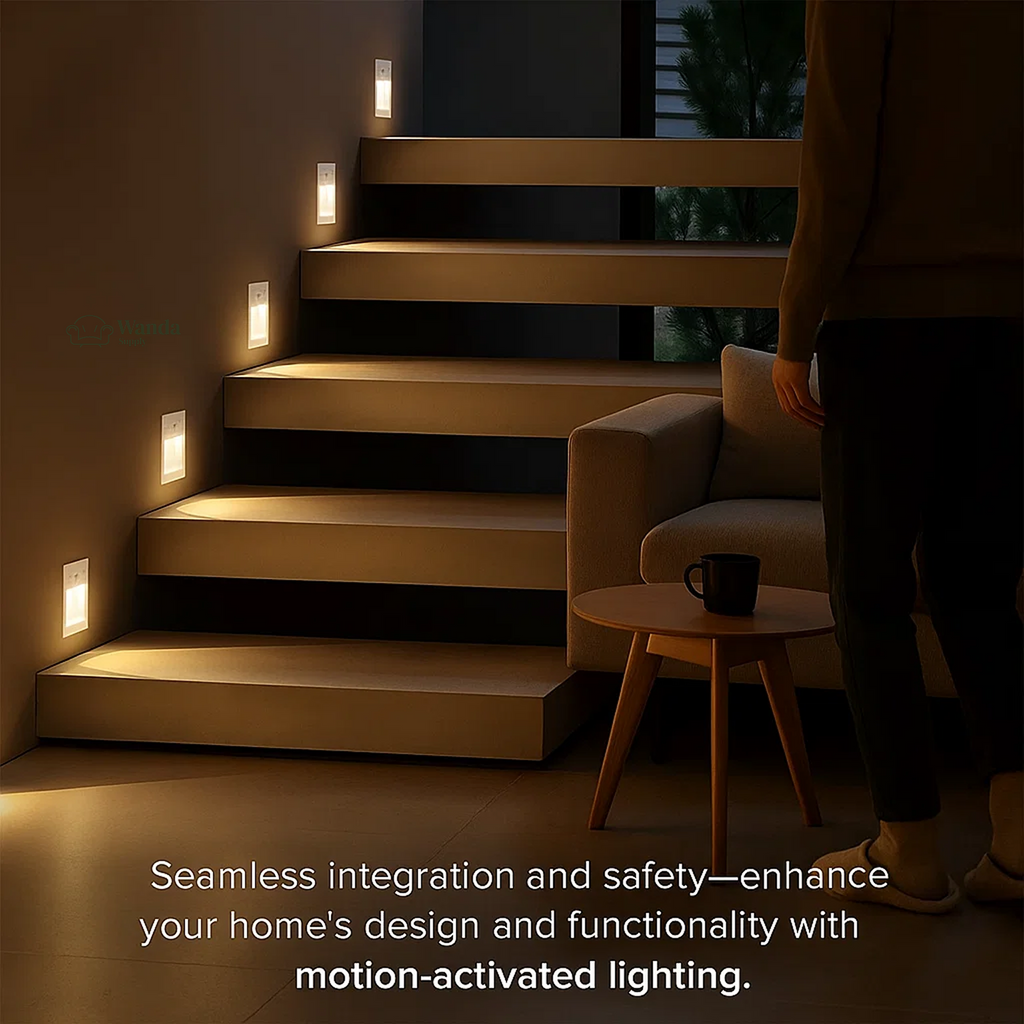 NovaLume Recessed LED Wall Sconces With Motion Sensor For Energy-Efficient Hallway Lighting