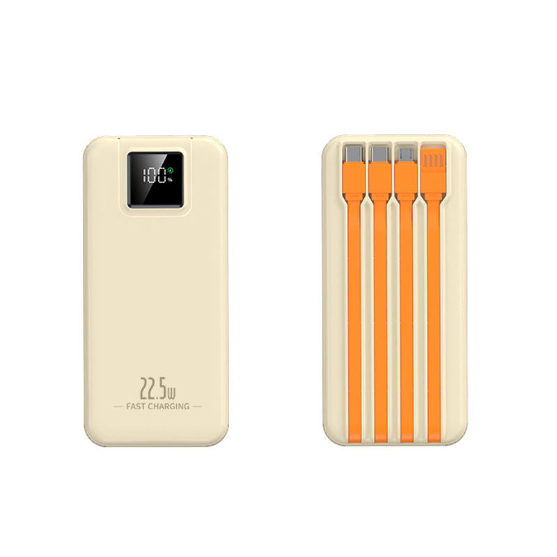 Powerbanka s digitálním displejem — inteligentní rychlé nabíjení pro iPhone a Android