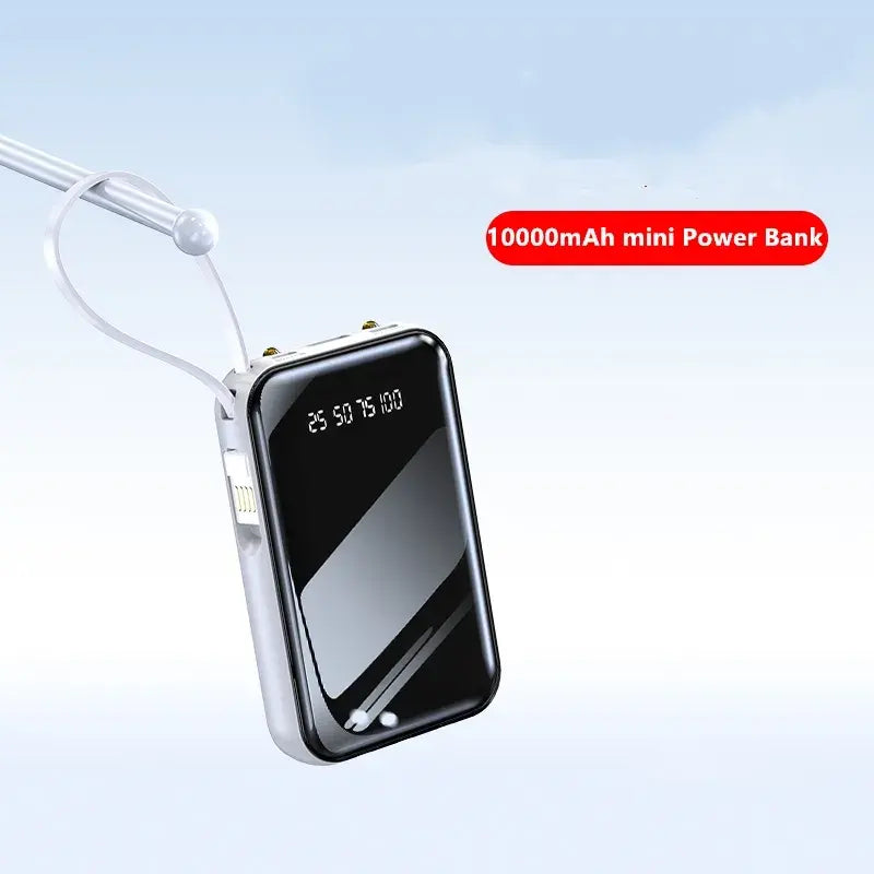 Powerbank — kabelstyringssystem og digitalt display