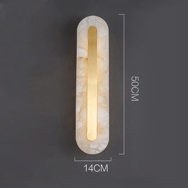 Lyra Marble Wall Light With Timeless Glow For Elegant Ambience Available In Four Styles