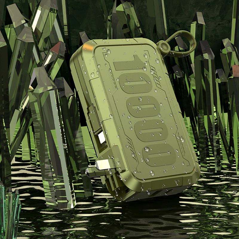 10000mAh Solar-Ladegerät — Wasserdichte, tragbare Powerbank