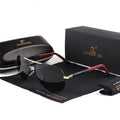 Unisex Vintage Aluminum Sunglasses With Polarized UV400 Protection