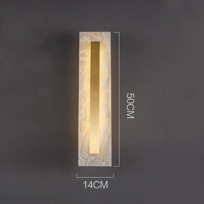 Lyra Marble Wall Light With Timeless Glow For Elegant Ambience Available In Four Styles