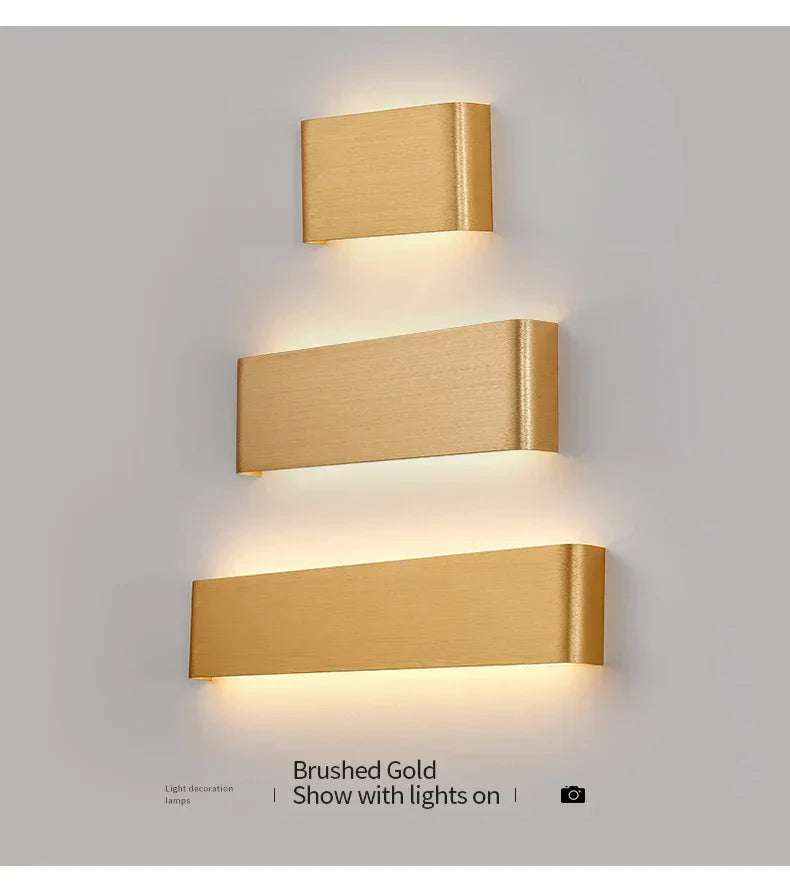 APHRODITE Ultra-Thin Aluminum LED Wall Lamp With Acrylic Shade