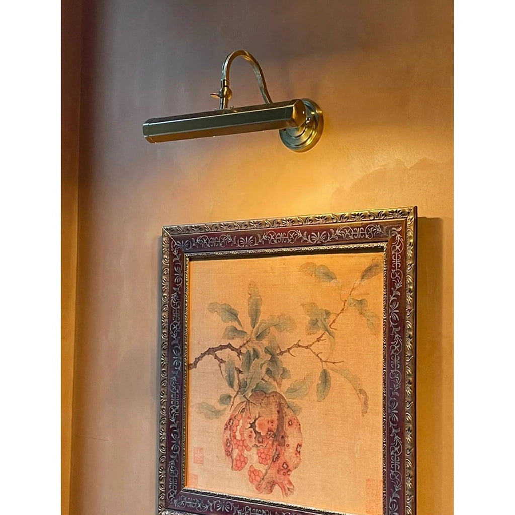 Gooseneck Adjustable Wall Lamp Iron Picture Light With G9 Fitting Chrome Black Copper