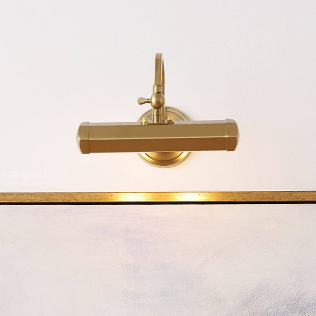 Gooseneck Adjustable Wall Lamp Iron Picture Light With G9 Fitting Chrome Black Copper