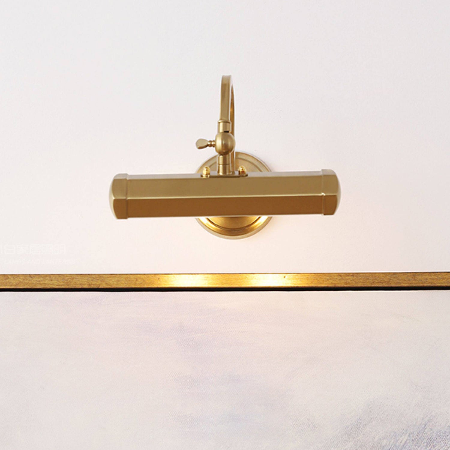 Gooseneck Adjustable Wall Lamp Iron Picture Light With G9 Fitting Chrome Black Copper