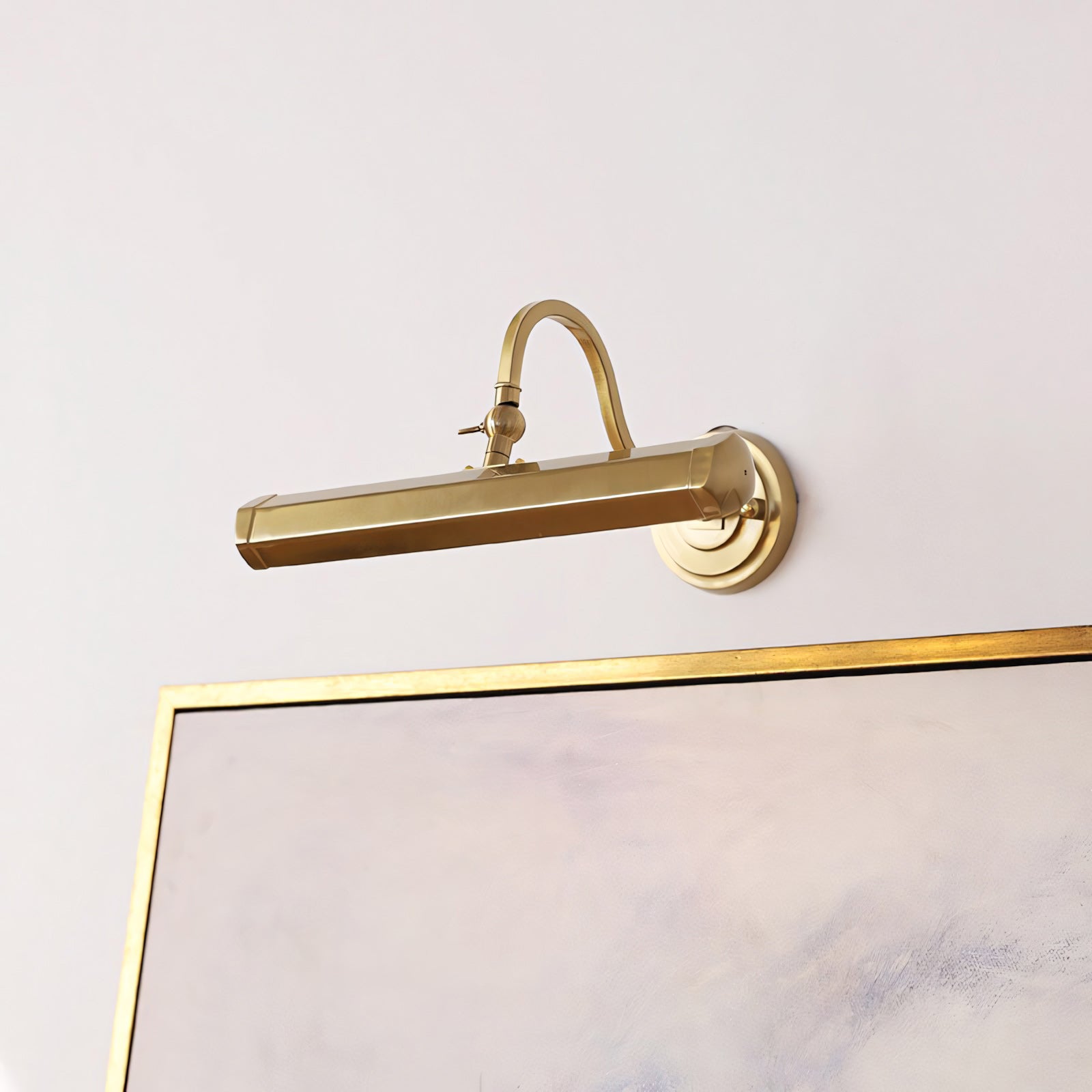 Gooseneck Adjustable Wall Lamp Iron Picture Light With G9 Fitting Chrome Black Copper