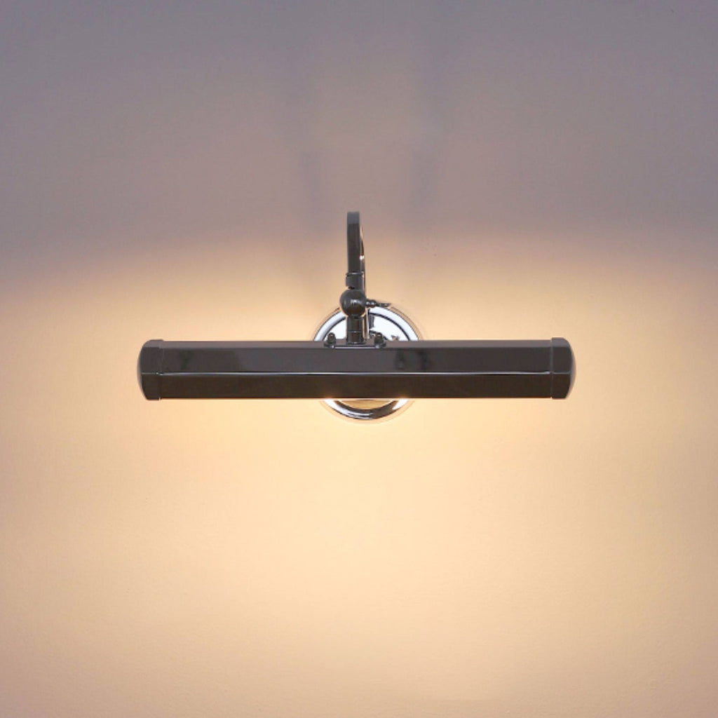 Gooseneck Adjustable Wall Lamp Iron Picture Light With G9 Fitting Chrome Black Copper