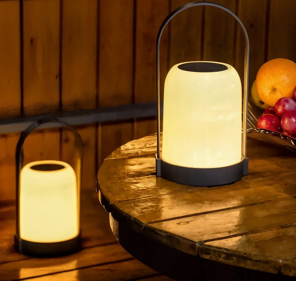 Aurora LED Desk Lamp With Warm Light For Living Rooms Modern Minimalist Illumination