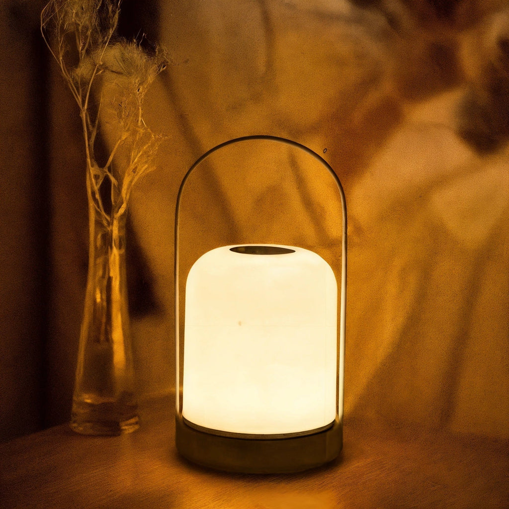 Aurora LED Desk Lamp With Warm Light For Living Rooms Modern Minimalist Illumination
