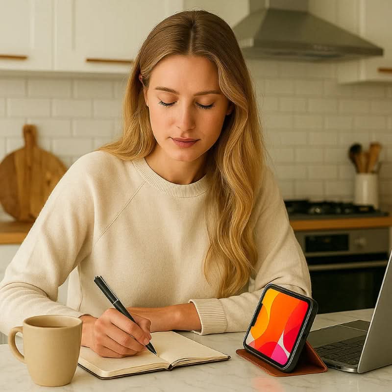 AegisSleek-nahkainen iPhone-kuori — magneettinen varma ote ja ohut profiili