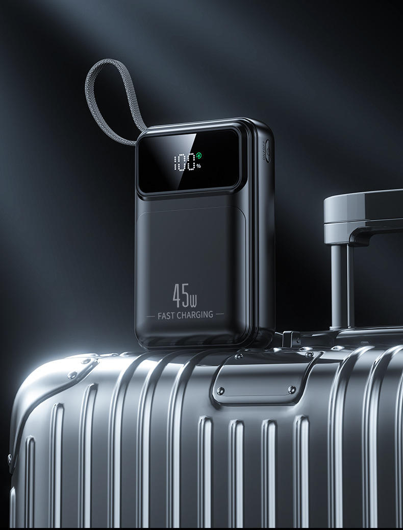 Premium Power Bank — Fast Charging, LED Indicator, iPhone & Android Compatible