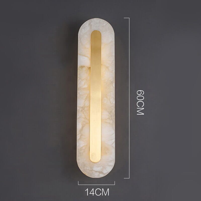 Lyra Marble Wall Light With Timeless Glow For Elegant Ambience Available In Four Styles
