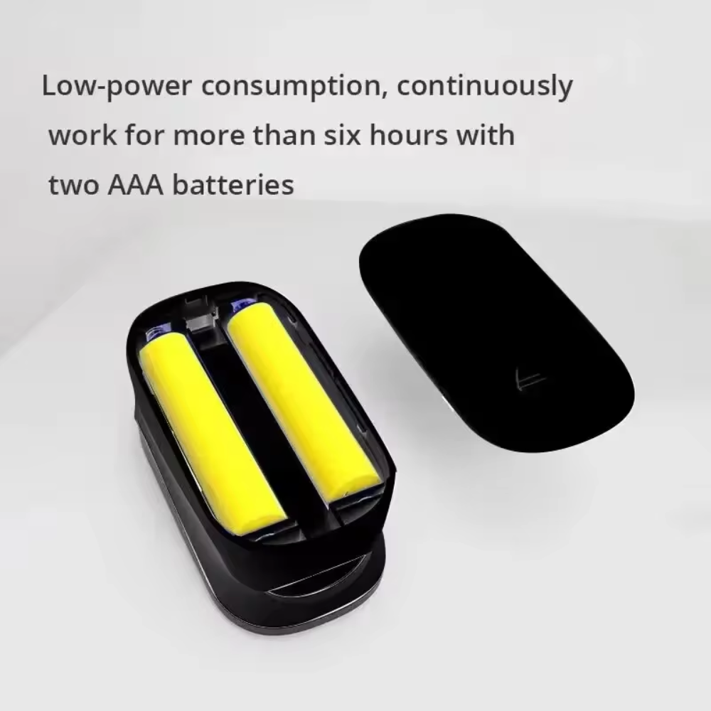 Pulsoximeter til fingerspidsen og blodsukkermåler – monitor med dobbeltfunktion og OLED-display
